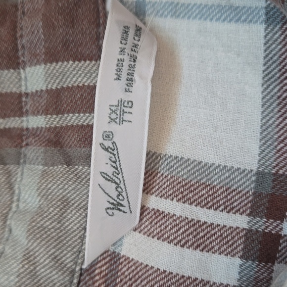 Woolrich Womens Flannel Shirt Sz XXL - Picture 3 of 8